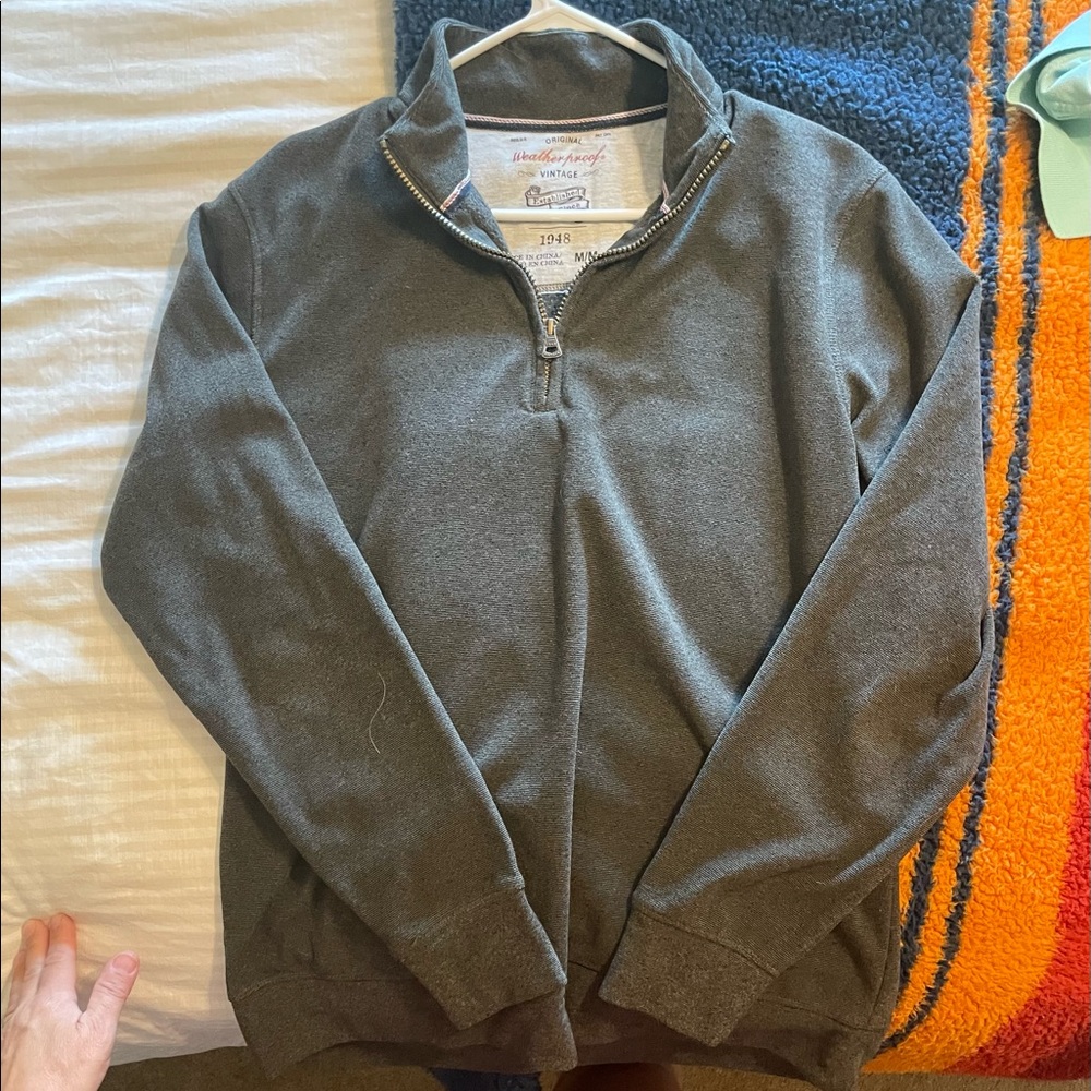 Weatherproof 1/4 zip fleece size L